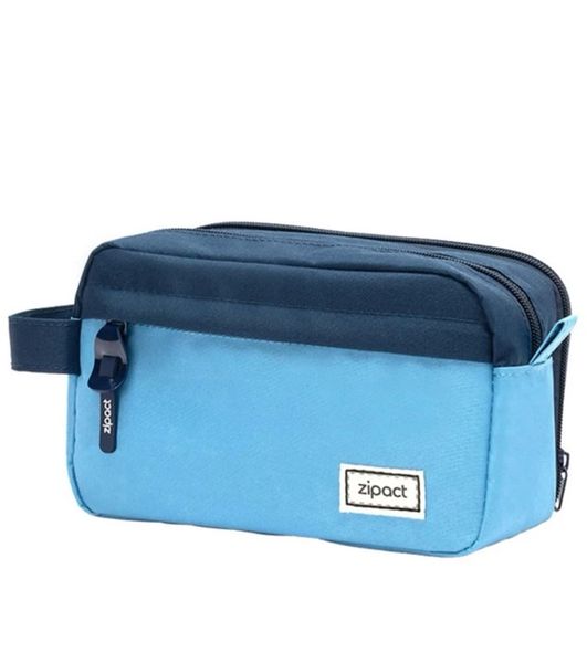 High Capacity Pen Case Black, Durable Pencil Bag image