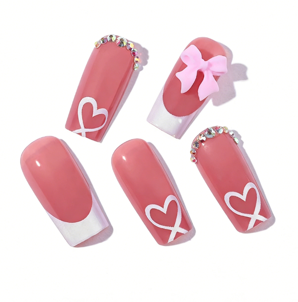 On Nails Long Coffin 12 Sizes image