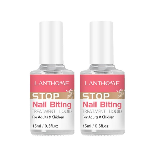 Lanthome Nail Biting Treatment Liquid to stop nail biting- 2 pack