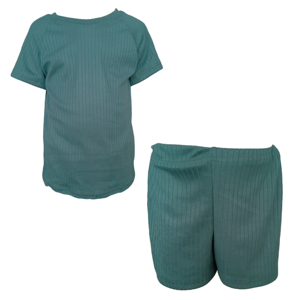 T-Shirt &amp; Short - Botanic Green image