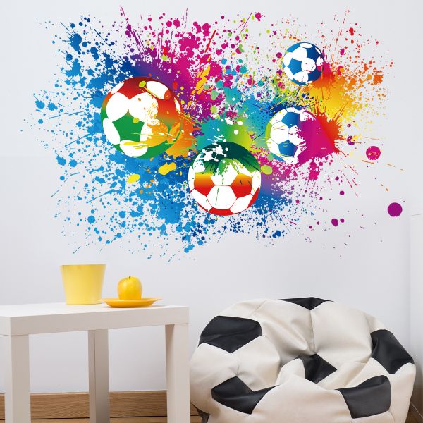 Colorful Socker Wall Sticker For Children's Room 37cm x 55cm - Decoration