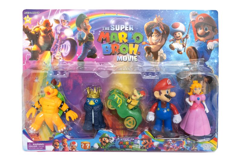 Super Mario Bros.U Figurine Set The Movie