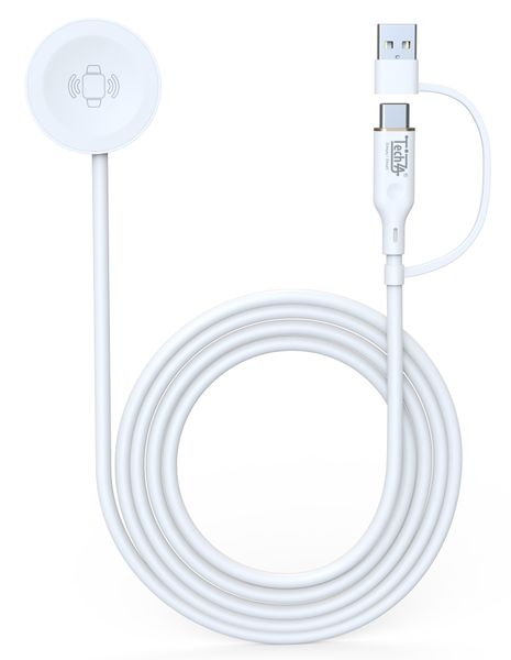 TechZA 2-in-1 Magnetic Charging Cable Compatible with Apple Watch TZ-WC02