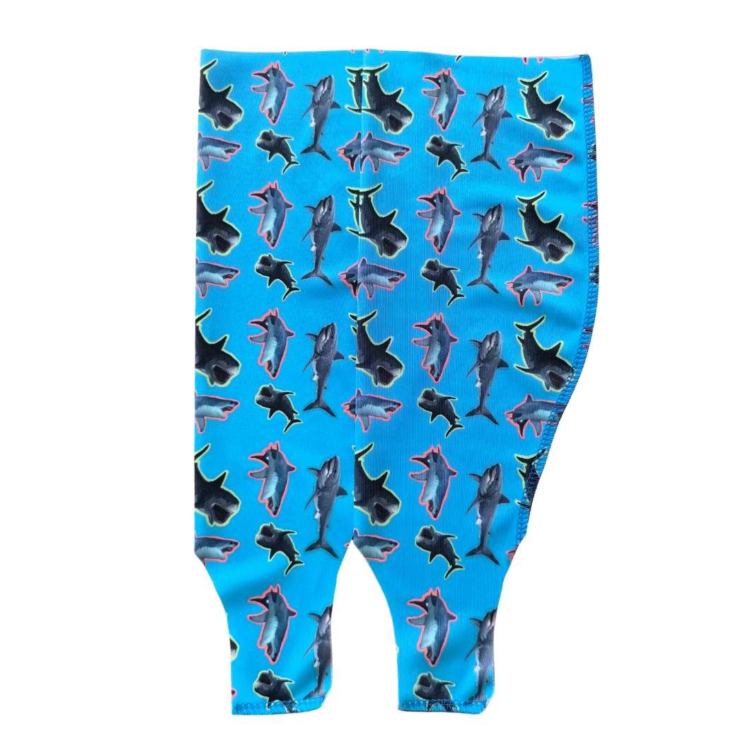 Hockey Shin Liners with Fish Print