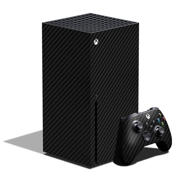 Premium Vinyl Decal Skin for Xbox Series X - Black Carbon (3M Vinyl)