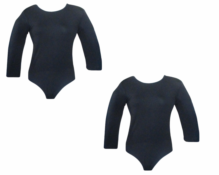 Bodysuit Black - Pack of 2