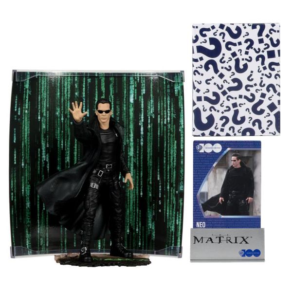 Movie Maniacs WB100 WV6 Matrix Neo 6IN Posed Figure