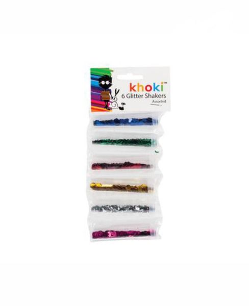 6 Piece Set of Thin Glitter - Pack Of 3