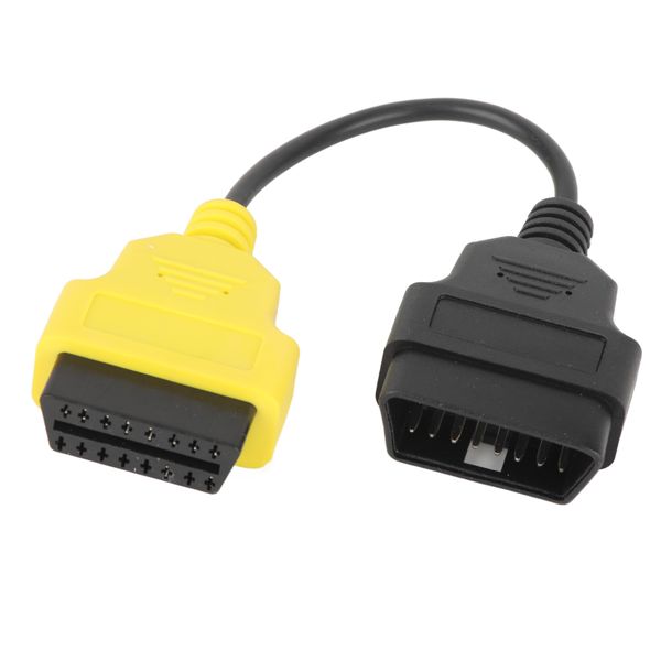 OBD2 Diagnostic Cable Connector compatible with Fiat ECU Scanner Adapter