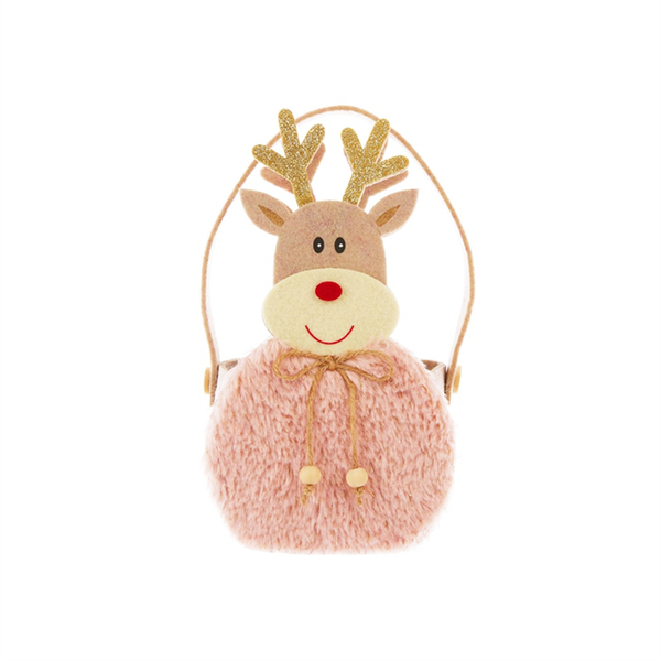 Christmas Candy Bag Reindeer Bag Winter Gifts Candy Apple-Bag-Elk Design Su