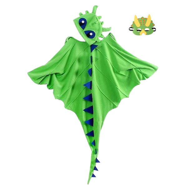 Green Dragon &amp; Dinosaur Interchangeable Child Dress-up
