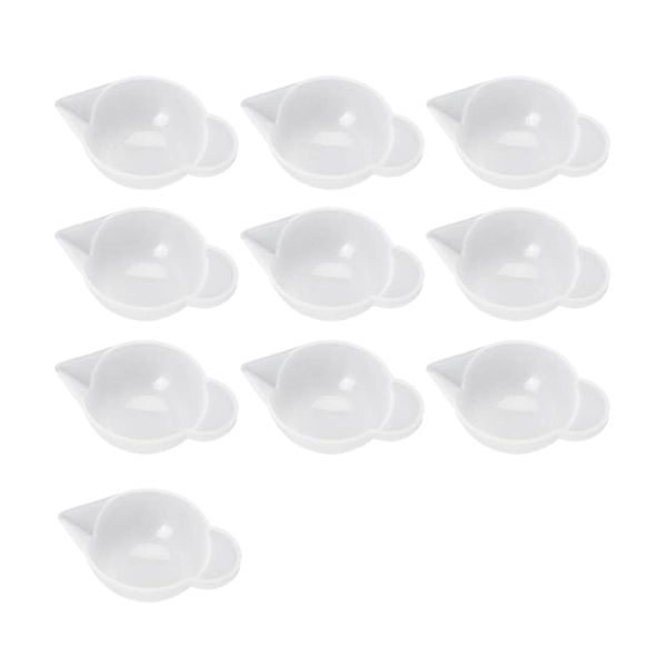 10 Pcs Silicone Mold Cup Dispenser Mini Measuring Cup