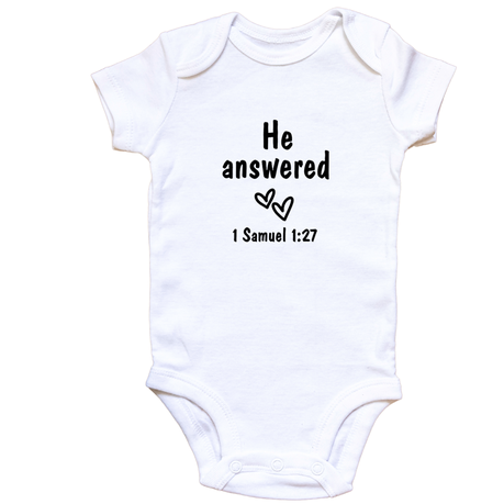 Bodysuit Takealot Newborn Baby Clothes Baby Vest He Answered