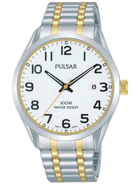 Pulsar Quartz Watch with Stainless Steel Strap-PS9565X1