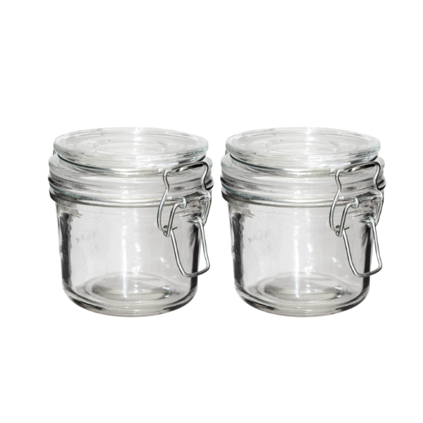 Set of 6 ClipTop Jars-8X8CM 150ML