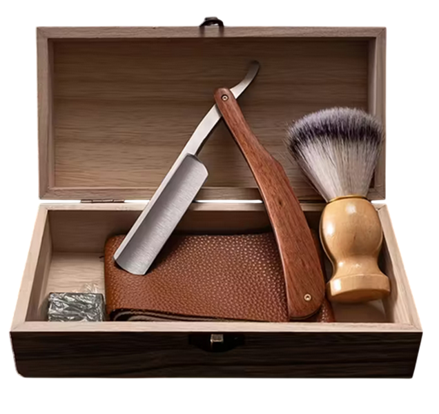 Professional Straight Razor Grooming Kit