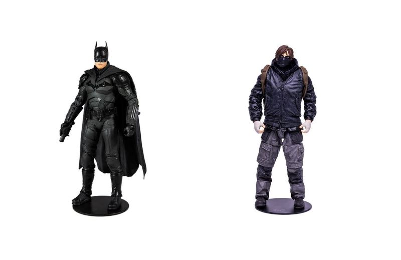 The Batman (Movie) 7" Action Figure Set - Batman &amp; Bruce Wayne (Drifter)