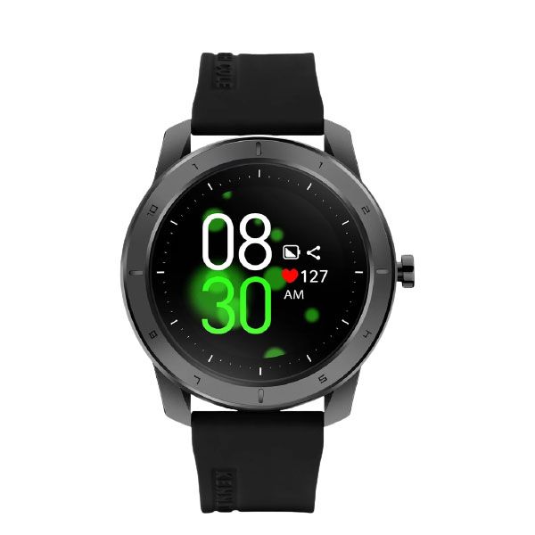 Kenneth Cole New York Watch 48mm Black Silicone Strap-KCWGP2174001