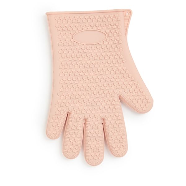 George &amp; Mason - Silicone Oven Glove - Peach