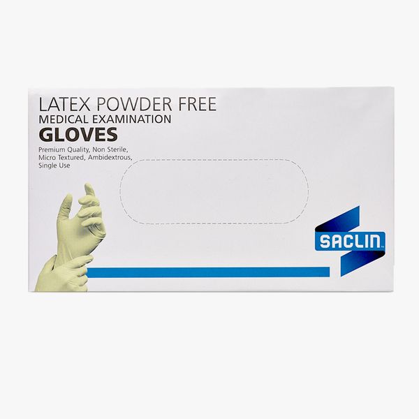 Saclin Latex Powder Free Examination Gloves