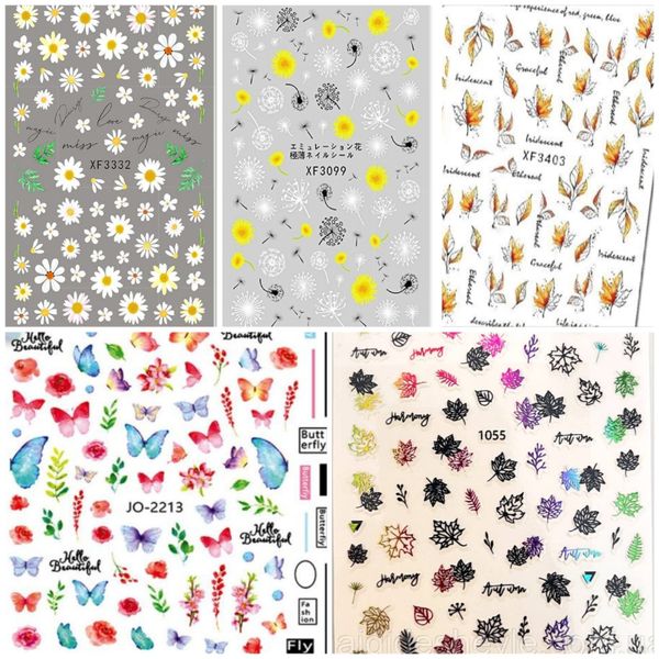 Nail Art Stickers - Self-Adhesive Outdoor Fun