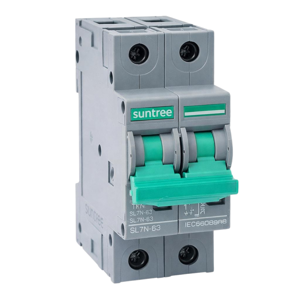 Suntree 25A 2P 550VDC Miniature Circuit Breaker