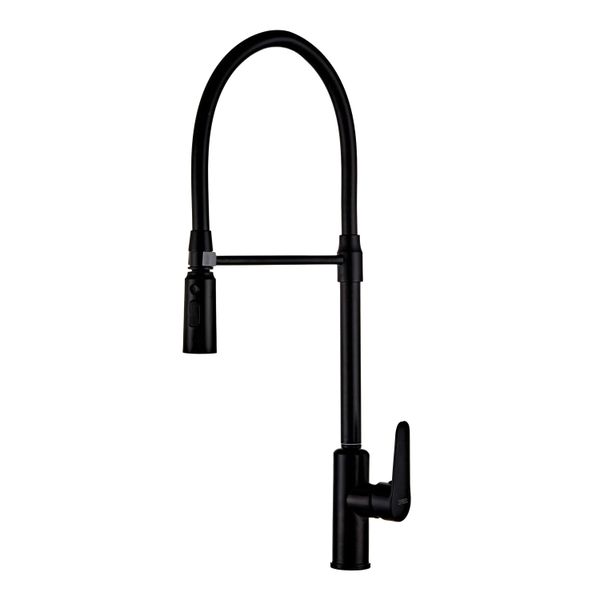 Desinger IFEEL Kitchen Sink Faucet Mixer Tap Black and Silver