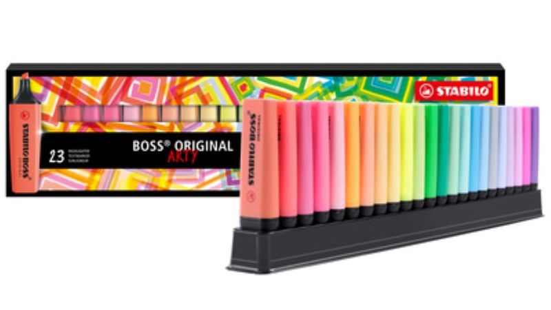 STABILO BOSS Highlighter Arty Desk set 23