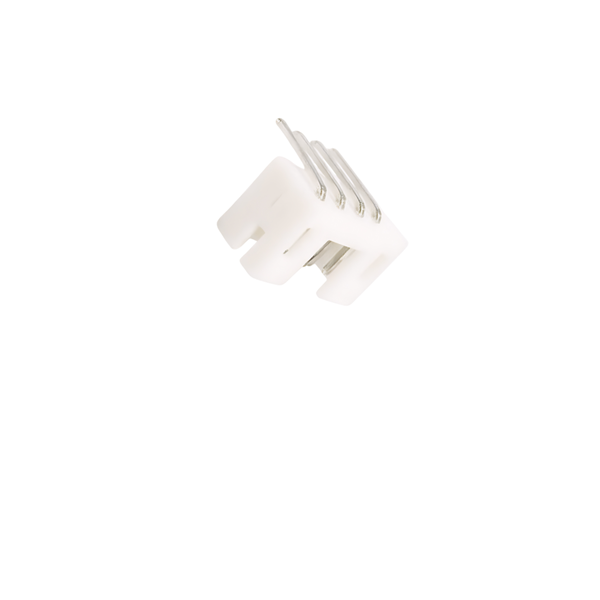 XY132-04RT: 2.00mm 4-Way Low Profile Right Angle SIL Header Connector