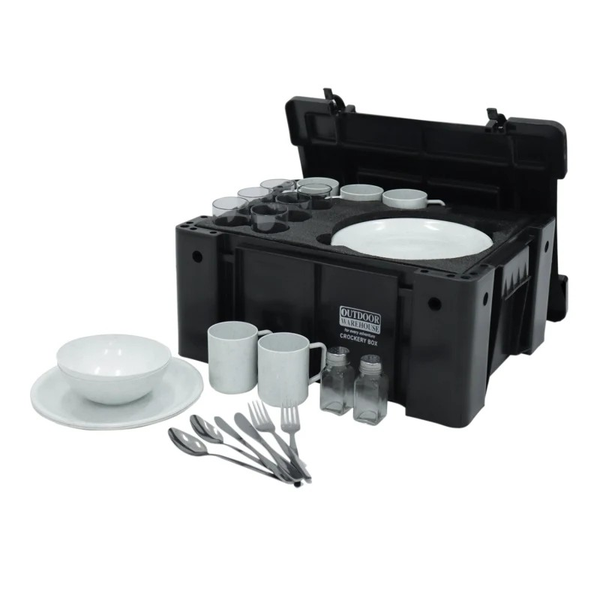 Natural Instincts 6 Person Crockery Box