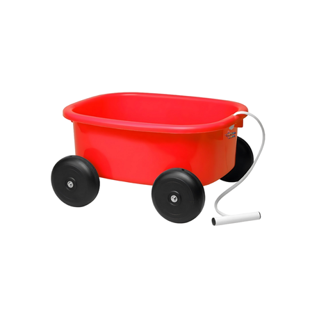 Red pull along wagon online