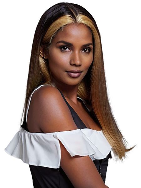 16 inches Piano Color Bob Wig 13x4 Full Frontal Lace 13A 100% Human Hair