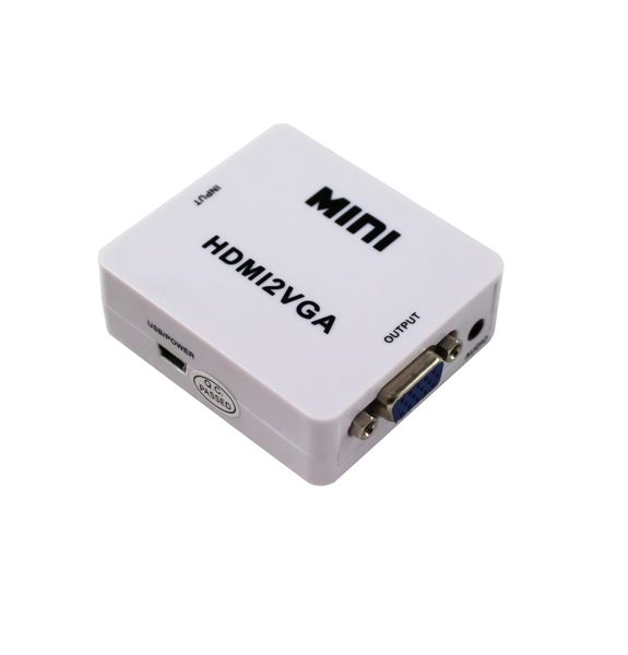 Mini HDMI To VGA HD Video Converter - HB