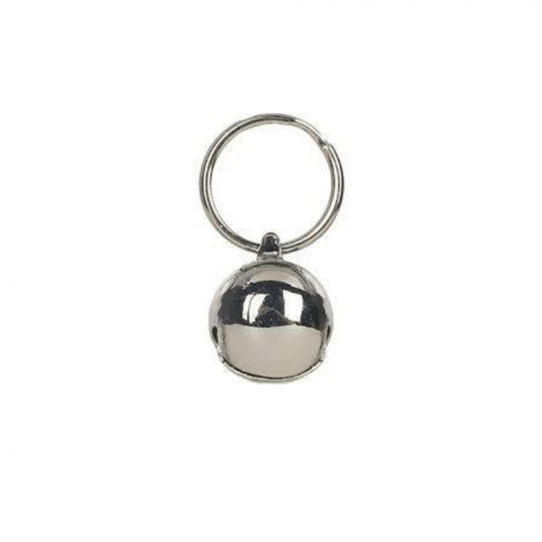 Cat Bell Brass Bell Silver Single x6