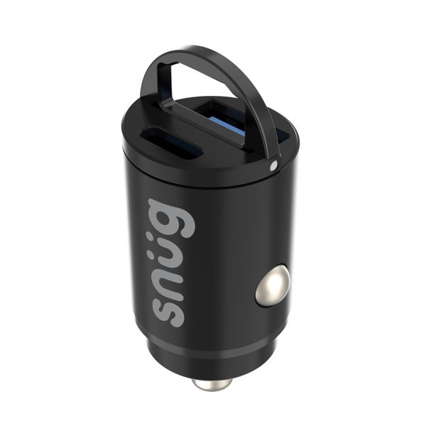 Snug Mini 30W PD Dual Port USB/Type-C Car Charger