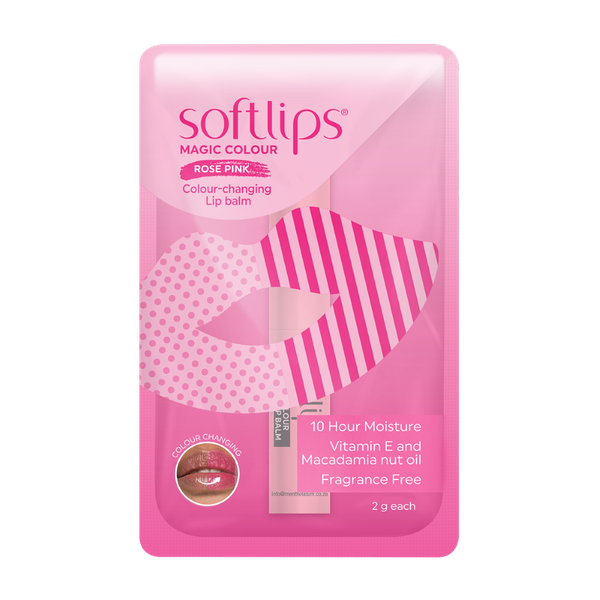Softlips Magic Colour Rose Pink 2g