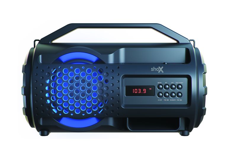 ShoX Nitro Dual Sync Bluetooth Speaker-Black
