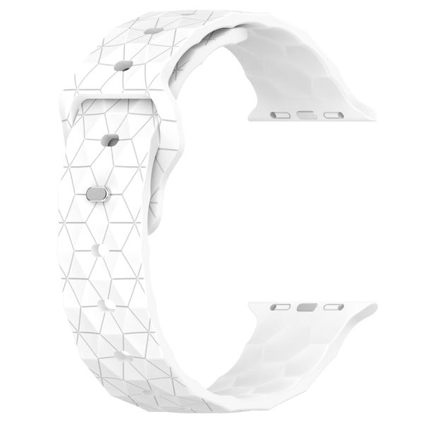 Compatible Apple Football Watch Strap for iWatch 8 7 6 5 (41-40-38mm) Maroon