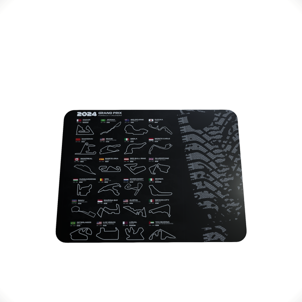 2024 Grand Prix Tracks - Mouse Pad