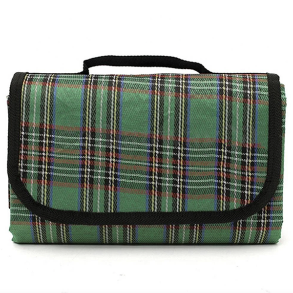 Waterproof Tartan Picnic &amp; Beach Blanket