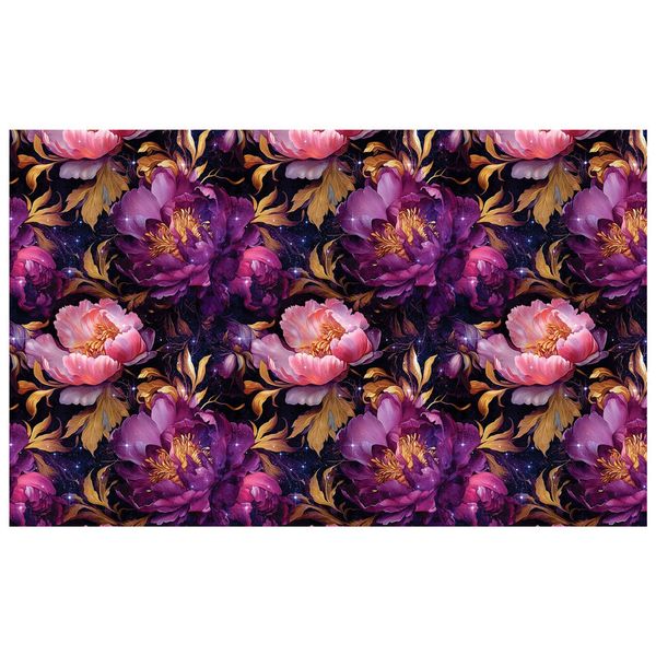 Purple And Pink Rectangle Tablecloth