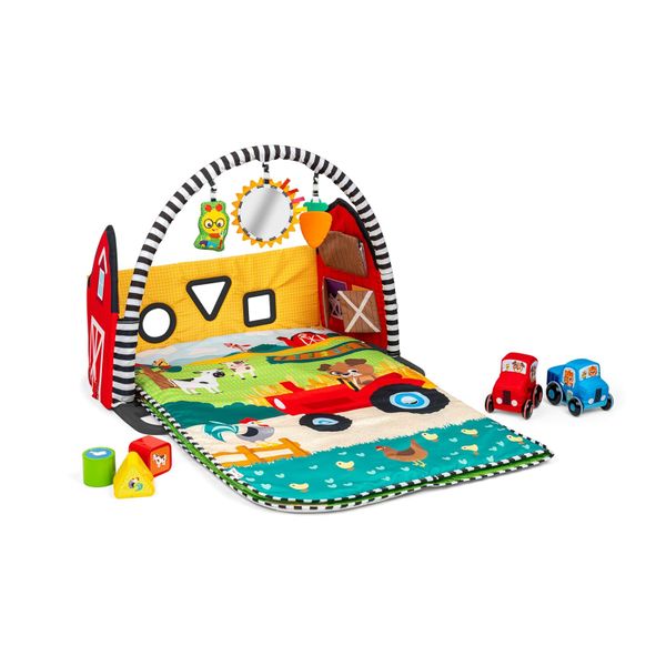 Baby Einstein Farm Explorers Busy Barnyard Grow with Me Baby Play Gym