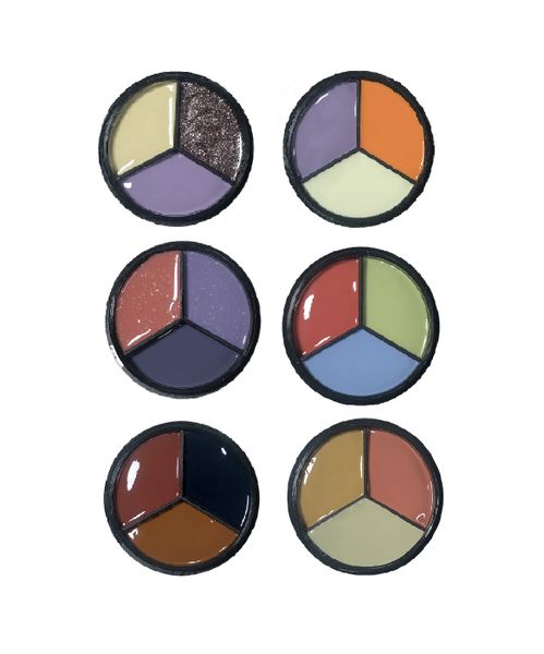 6 Piece 3in1 Solid Cream UV Gel Set - Suite 1