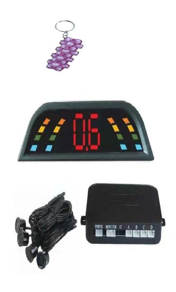 Car Reverse Parking Radar 4 Sensor Security System