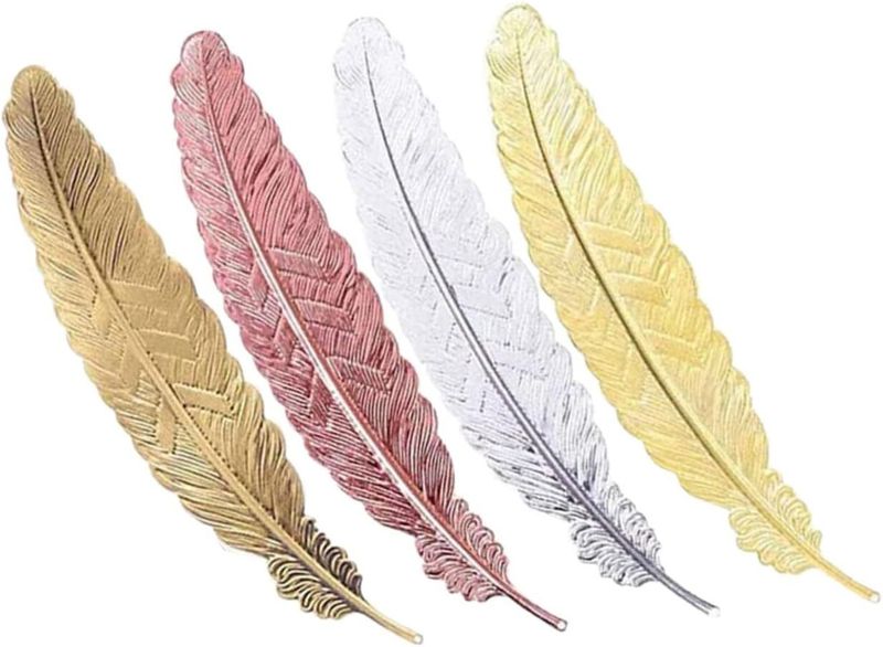 Vintage Metal Bookmarks With Tassel Classical Book Page Holder For Readers