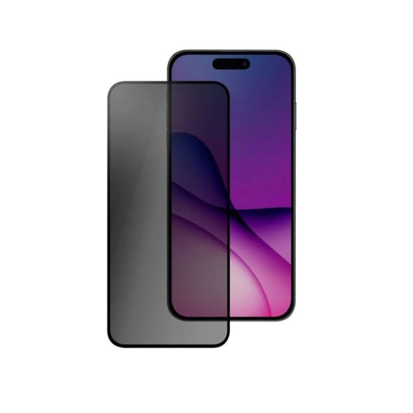 Privacy Screen Guard Tempered Glass Protector for iPhone 15 Plus PB