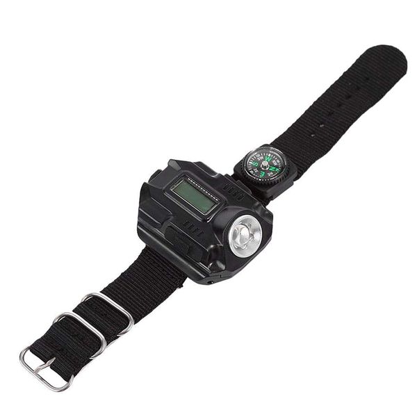 Tactical Flashlight Watch