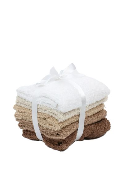 5 Pack Cotton Face Cloths