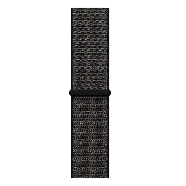 BasicX Nylon Watch Band Compatible With Apple Watch 38-49mm, Adjustable and Durable