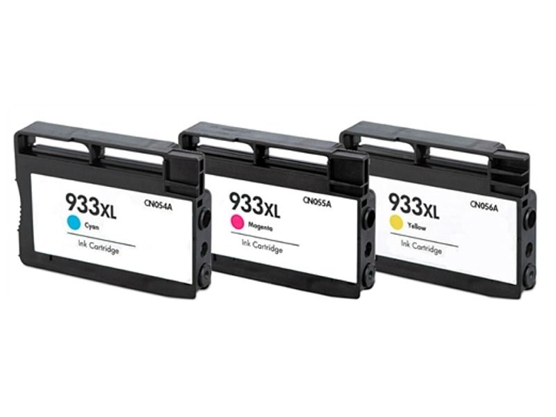 HP 933 XL Colour Ink Cartridge Multipack - Compatible